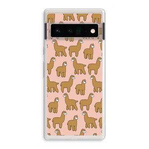 Alpacas: Google Pixel 6 Pro Transparant Hoesje
