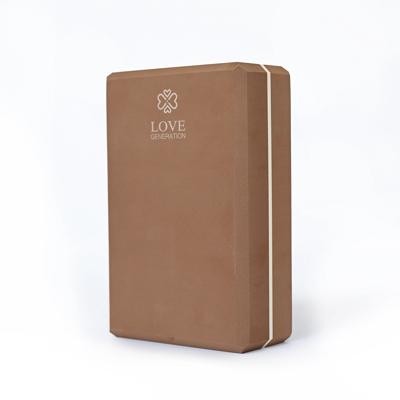 Love Generation Foam Yogablok - Blissful Brown