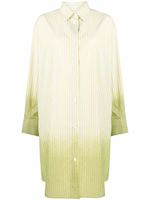 Marni chemise à ourlet plus long au dos - Jaune