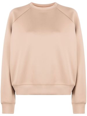 Cynthia Rowley sweat à encolure ronde - Marron