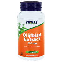 NOW Olijfblad Extract 500mg Tabletten