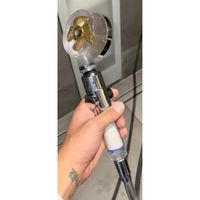 Handdouche JET Draaibaar Met Turbofan ABS Chroom Boss & Wessing