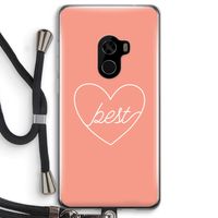 Best heart: Xiaomi Mi Mix 2 Transparant Hoesje met koord