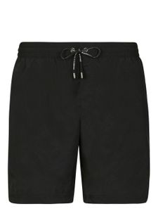 Dolce & Gabbana short de bain à lien de resserrage - Noir