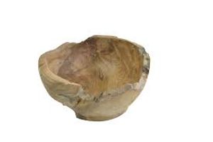 Tess salad bowl dia. 20x5 cm teak - Max&Luuk