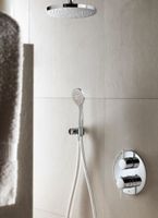 Hotbath Get Together IBS1A inbouw regendouche met 3s handdouche, 15cm plafondarm en 25cm hoofddouche chroom - thumbnail