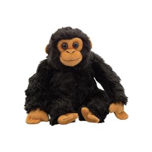 Nature Planet Pluche Chimpansee - 22 cm - knuffel aap - bosdieren knuffel