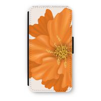 Orange Ellila flower: iPhone 7 Flip Hoesje