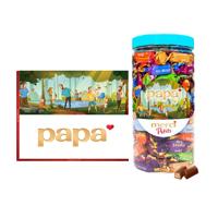 merci Vaderdag pakket: merci Finest Selection 'papa' (250g) + merci Pe merci Vaderdag pakket: merci Finest Selection 'papa' (250g) + merci Pe