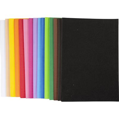 Creativ Company Foam vellen, zelfklevend, a4, vel 210x297 mm, dikte 2 mm, 30 div vellen/ 1 doos
