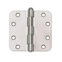 BSW scharnier - 76x76 mm - afgerond - gegalvaniseerd ongemonteerd