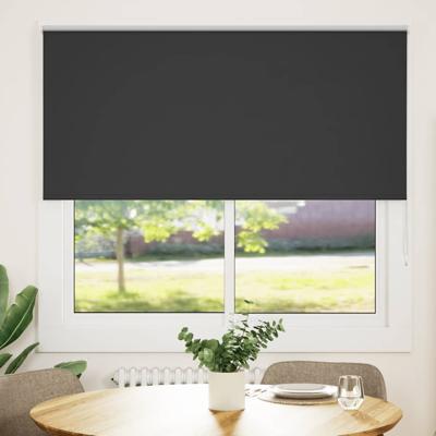 Rolgordijn verduisterend 145x150 cm stofbreedte 141,6 cm zwart