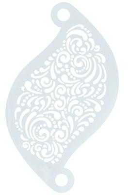 Sjabloon Superstar Curly wurly 77009