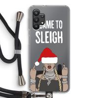 Came To Sleigh: Samsung Galaxy A32 5G Transparant Hoesje met koord