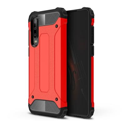 Magic Armor TPU + PC combinatie Case voor Huawei P30 (rood)