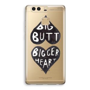 Big butt bigger heart: Huawei P9 Transparant Hoesje