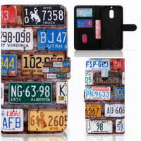 Nokia 6 Telefoonhoesje met foto Kentekenplaten - thumbnail