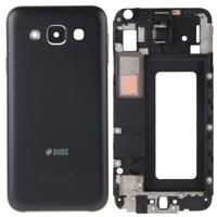 Full housing Cover vervanging (Front behuizing LCD Frame Bezel plaat + achterzijde huisvesting batterij back cover vervanging) voor Galaxy E5 / E500(B