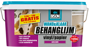 bison wand en klaar behanglijm vinyl-papier 2.5 kg