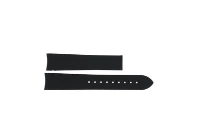 Horlogeband Maurice Lacroix MI1098 / AQ60872 / ML640-000020 Silicoon Zwart 20mm