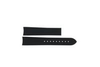 Horlogeband Maurice Lacroix MI1098 / AQ60872 / ML640-000020 Silicoon Zwart 20mm