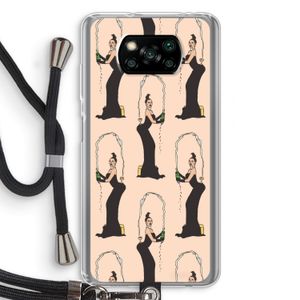 Pop Some Kim: Xiaomi Poco X3 NFC Transparant Hoesje met koord