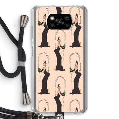 Pop Some Kim: Xiaomi Poco X3 NFC Transparant Hoesje met koord