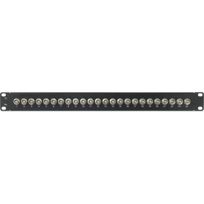 Renkforce 24 poorten BNC-patchpaneel 483 mm (19) 1 HE Ingericht