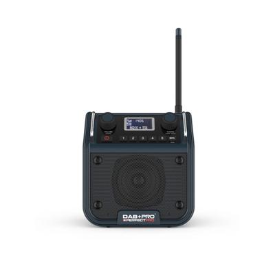 PerfectPro bouwradio - DAB+PRO - FM/RDS/DAB+/AUX-IN - blauw