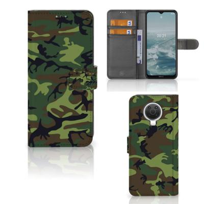 Nokia G10 | G20 | Telefoon Hoesje | Army Dark