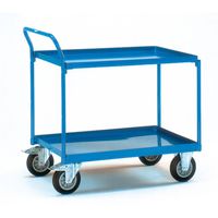 Fetra Hauptartikel 4920 Tafelwagen Staal Poedercoating Laadvermogen (max.): 400 kg Stralend blauw (RAL 5007) - thumbnail