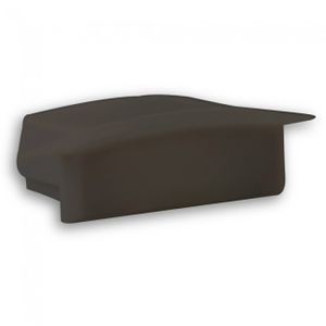 Eindkap E25B zwart voor zwart LED profiel PL8 8106087