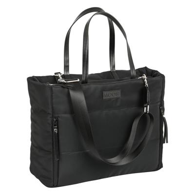Handtas Moos Negro Gestoffeerd Zwart (54 x 31 x 17 cm)