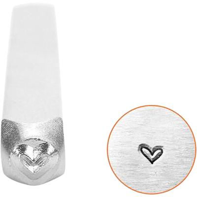 ImpressArt Embossing stempel, hart, l: 65 mm, afm 3 mm, 1 stuk