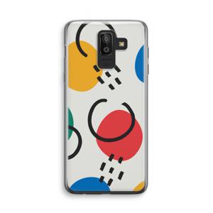 Illustratieve pop 3: Samsung Galaxy J8 (2018) Transparant Hoesje