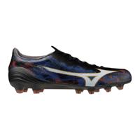 Mizuno Alpha III Japan Gras Voetbalschoenen (FG) Zwart Blauw Rood Goud