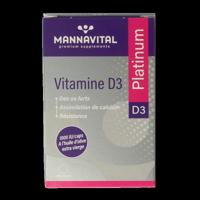 Mannavital Vitamine D3 platinum 90 Capsules
