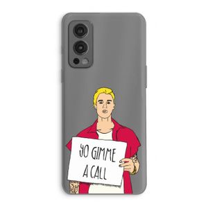 Gimme a call: OnePlus Nord 2 5G Transparant Hoesje