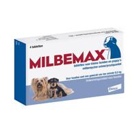 Milbemax ontworming kleine hond/puppy, 4 tbl