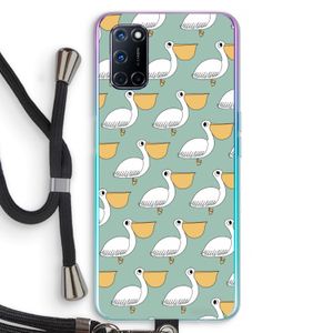 Pelican: Oppo A72 Transparant Hoesje met koord