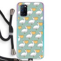 Pelican: Oppo A72 Transparant Hoesje met koord