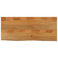 Tafelblad met natuurlijke rand 140x60x2,5 cm massief mangohout