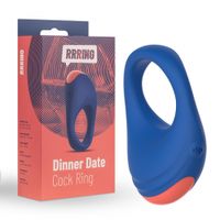 FeelzToys - RRRING Dinner Date Vibrerende Cock Ring USB-oplaadbaar - thumbnail