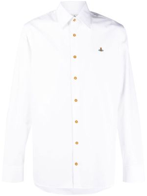 Vivienne Westwood t-shirt en coton biologique à logo Orb - Blanc