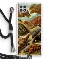 Haeckel Chelonia: Samsung Galaxy A22 4G Transparant Hoesje met koord