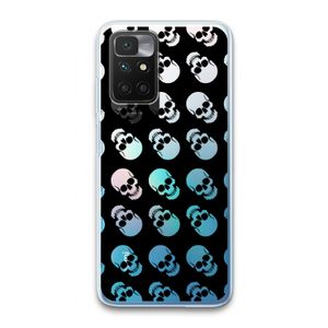 Musketon Skulls: Xiaomi Redmi 10 Transparant Hoesje
