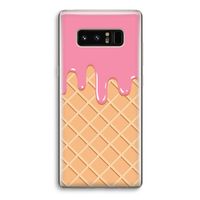 Ice cream: Samsung Galaxy Note 8 Transparant Hoesje