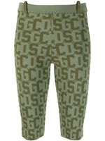 GCDS legging crop bicolore - Vert
