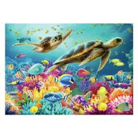Ravensburger Legpuzzel blauwe onderwaterwereld, 1000st.