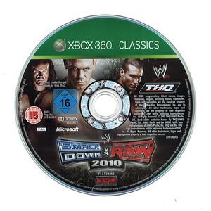 WWE SmackDown vs Raw 2010 (Classics) (losse disc)